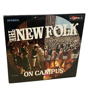 The New Folk On Campus (Vinyl, 1953) Impact HWS-1935 VG LP Record Album